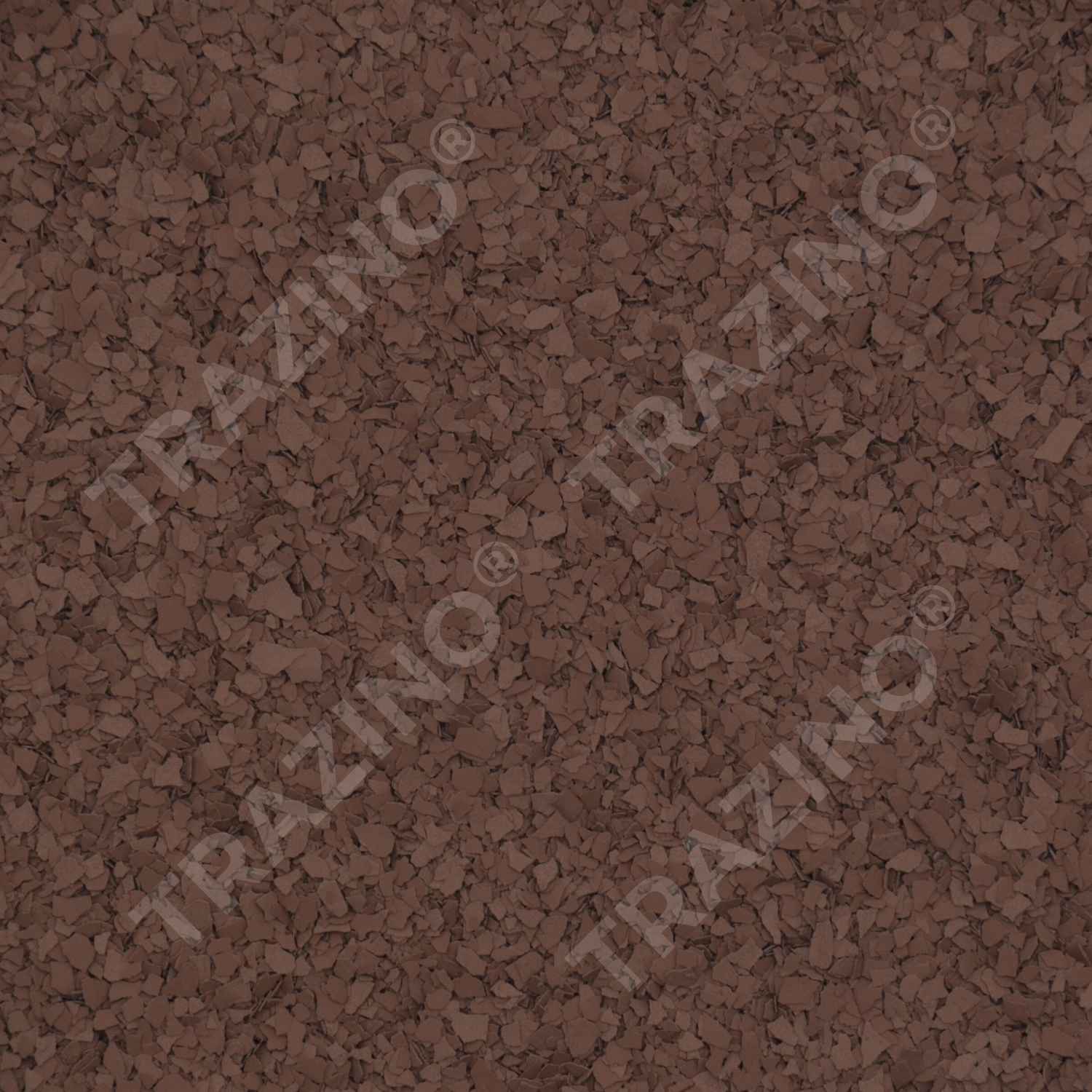 Trazino® Farbchips in Dunkelbraun zum Einstreuen für Beschichtungen Trazino® Farbchips in Dunkelbraun zum Einstreuen für Beschichtungen